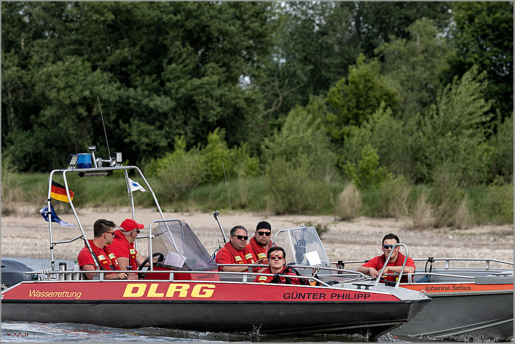 100 Jahre Rheinwoche 2022 - 2. Wettfahrt  Hitdorf - Duesseldorf, 03.06.2022,